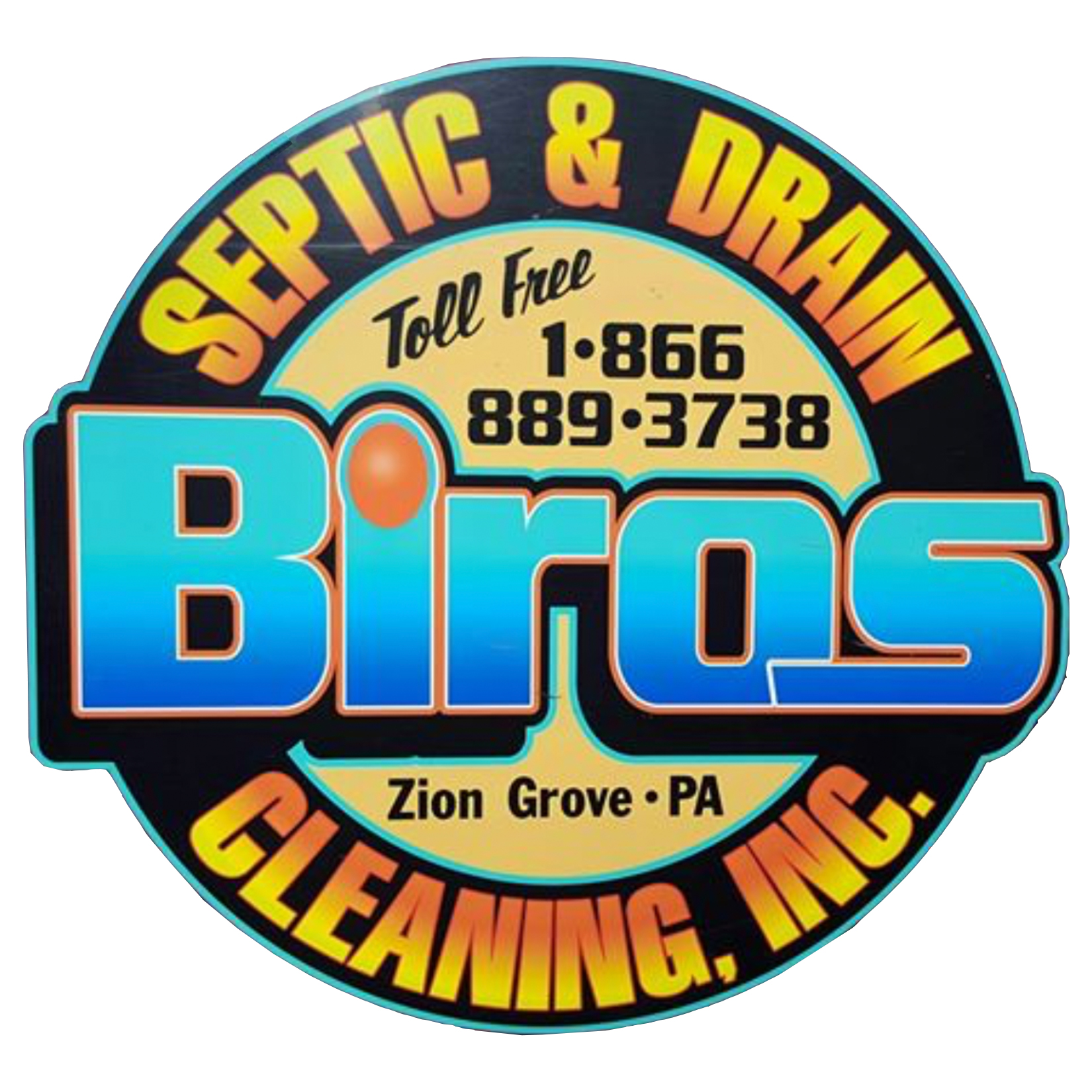 Biros Septic & Drain Cleaning, Inc. Logo