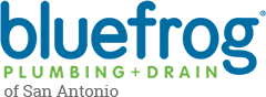 Bluefrog Plumbing + Drain of San Antonio Logo