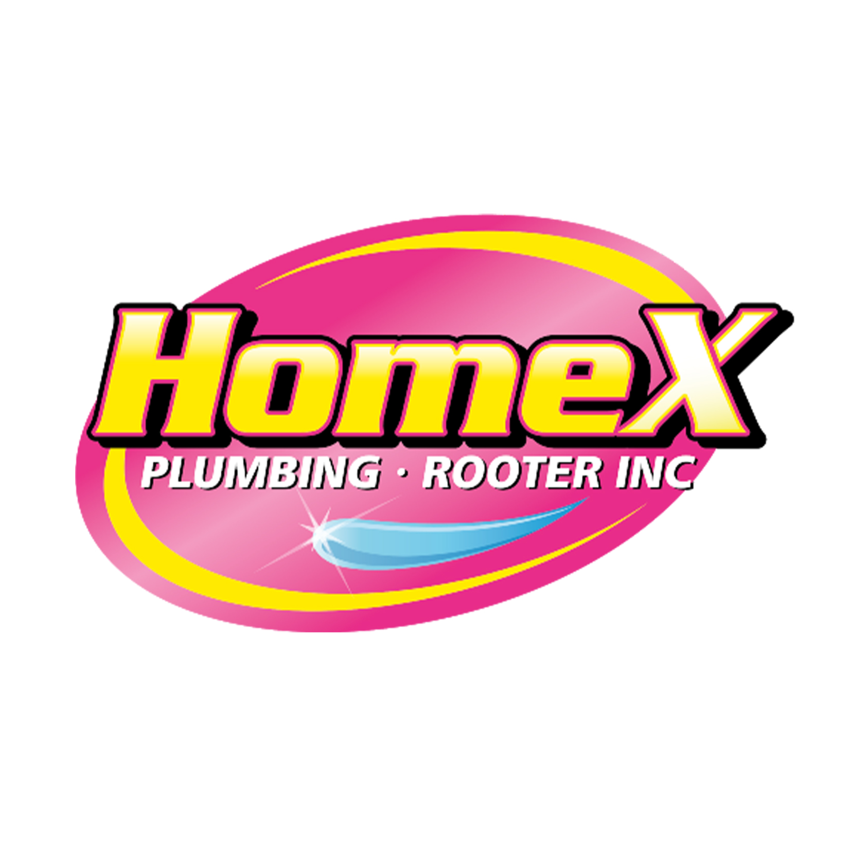 HomeX Plumbing & Rooter Logo