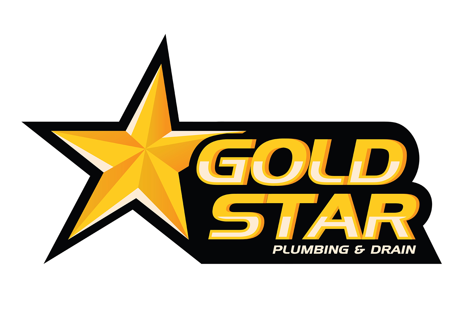 Gold Star Plumbing & Drain Logo