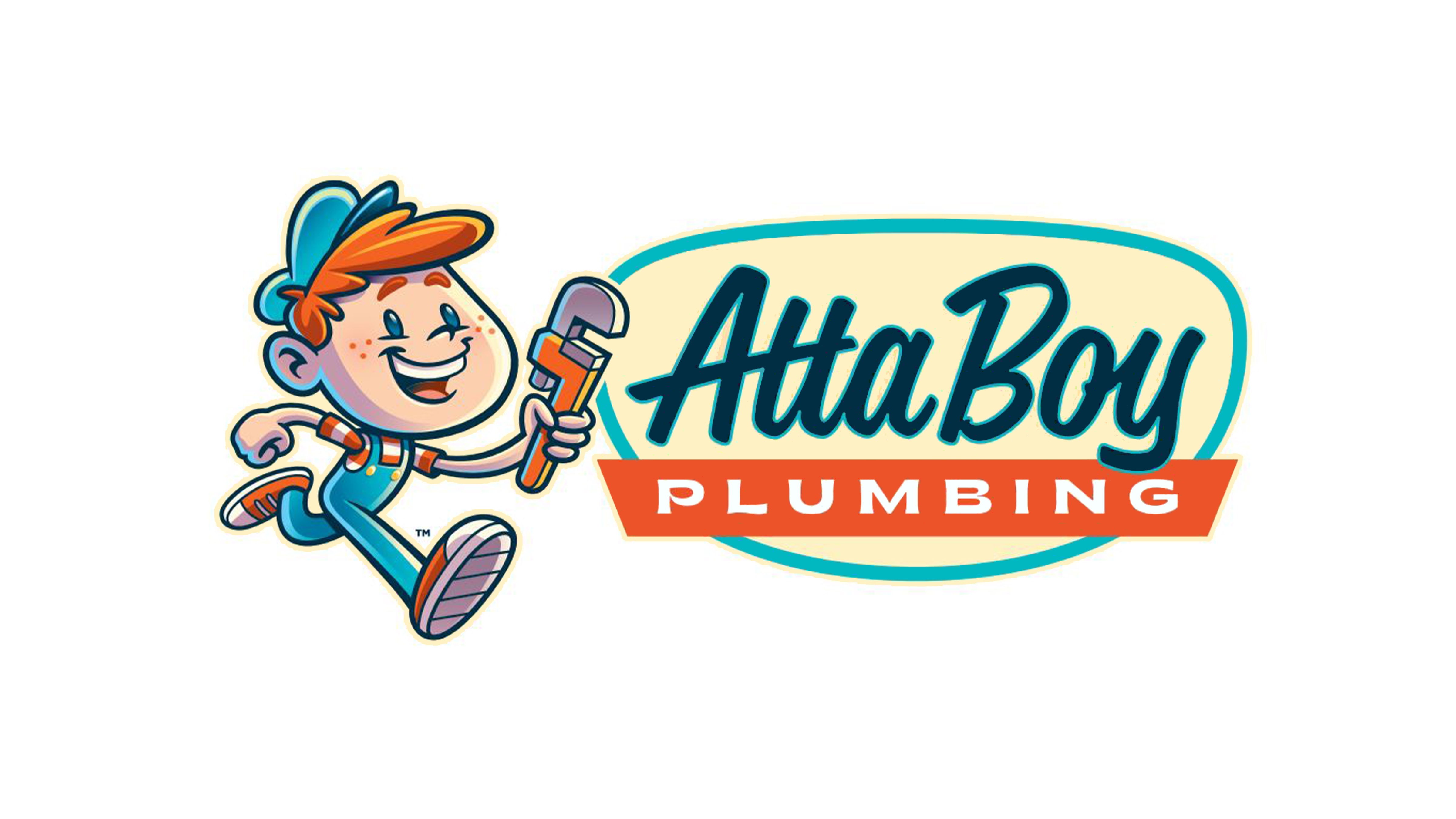 Attaboy Plumbing Logo