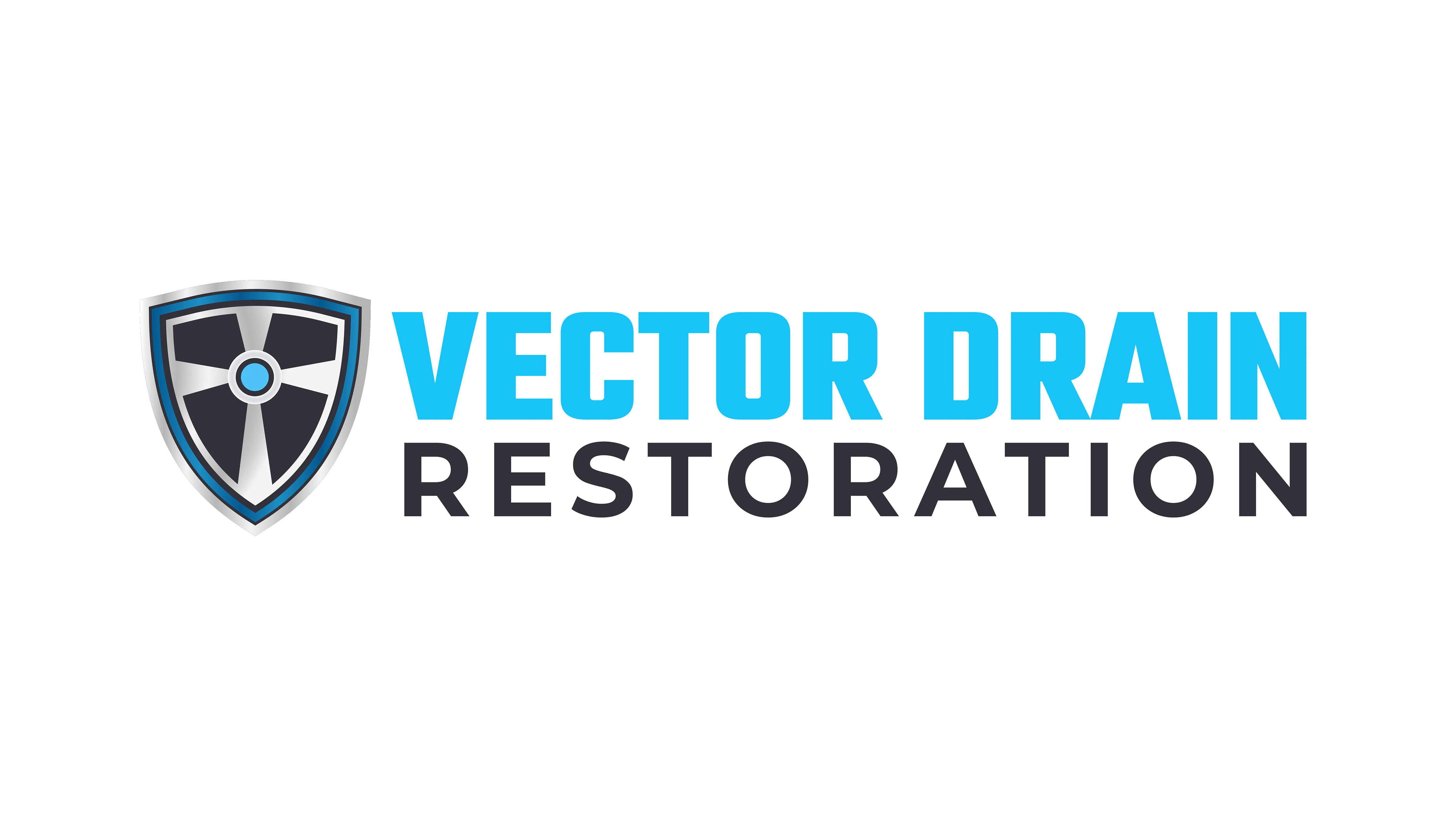 Vector Drain Restoration Logo