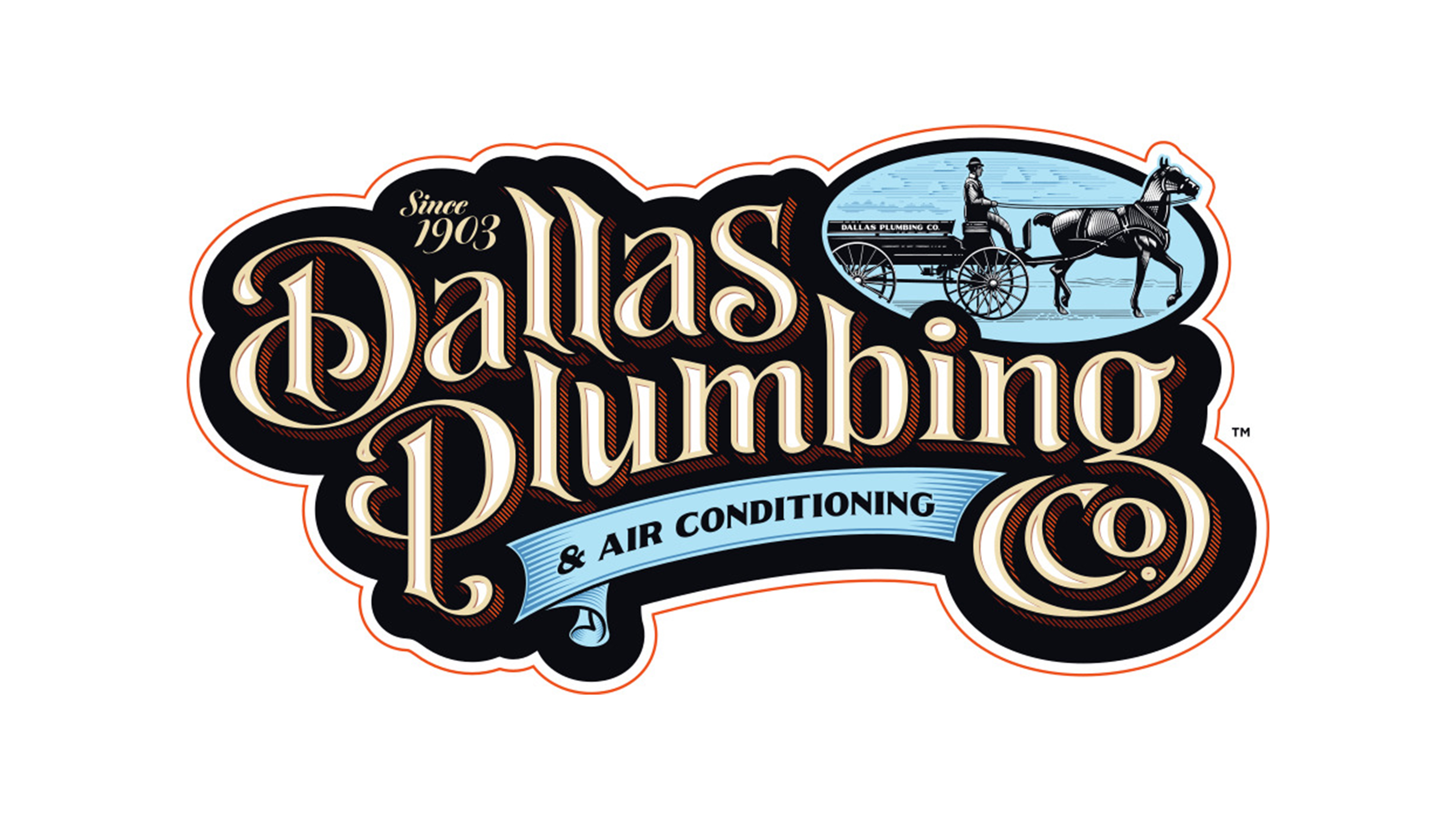 Dallas Plumbing Company Logo