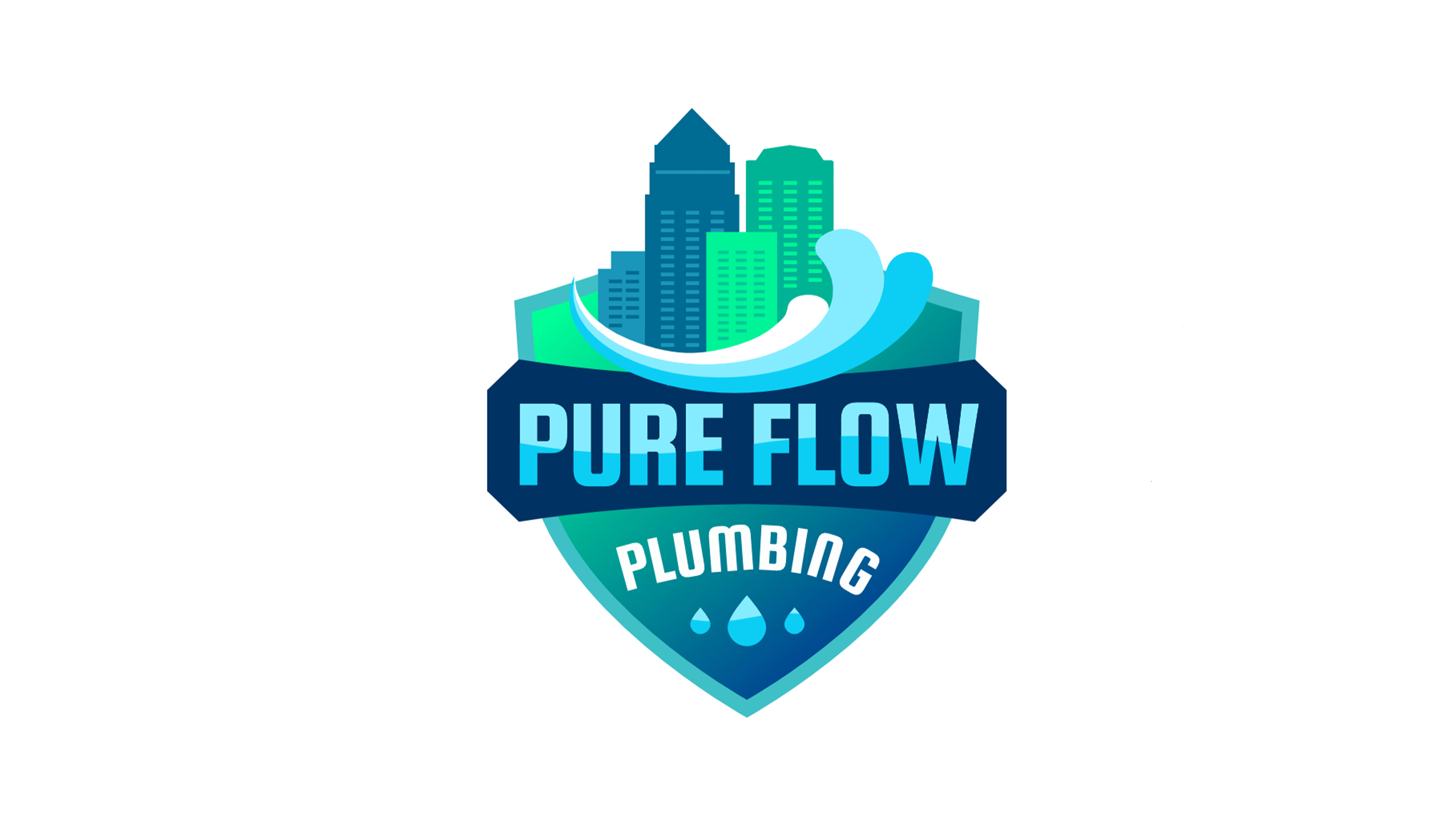 Pure Flow Plumbing Logo