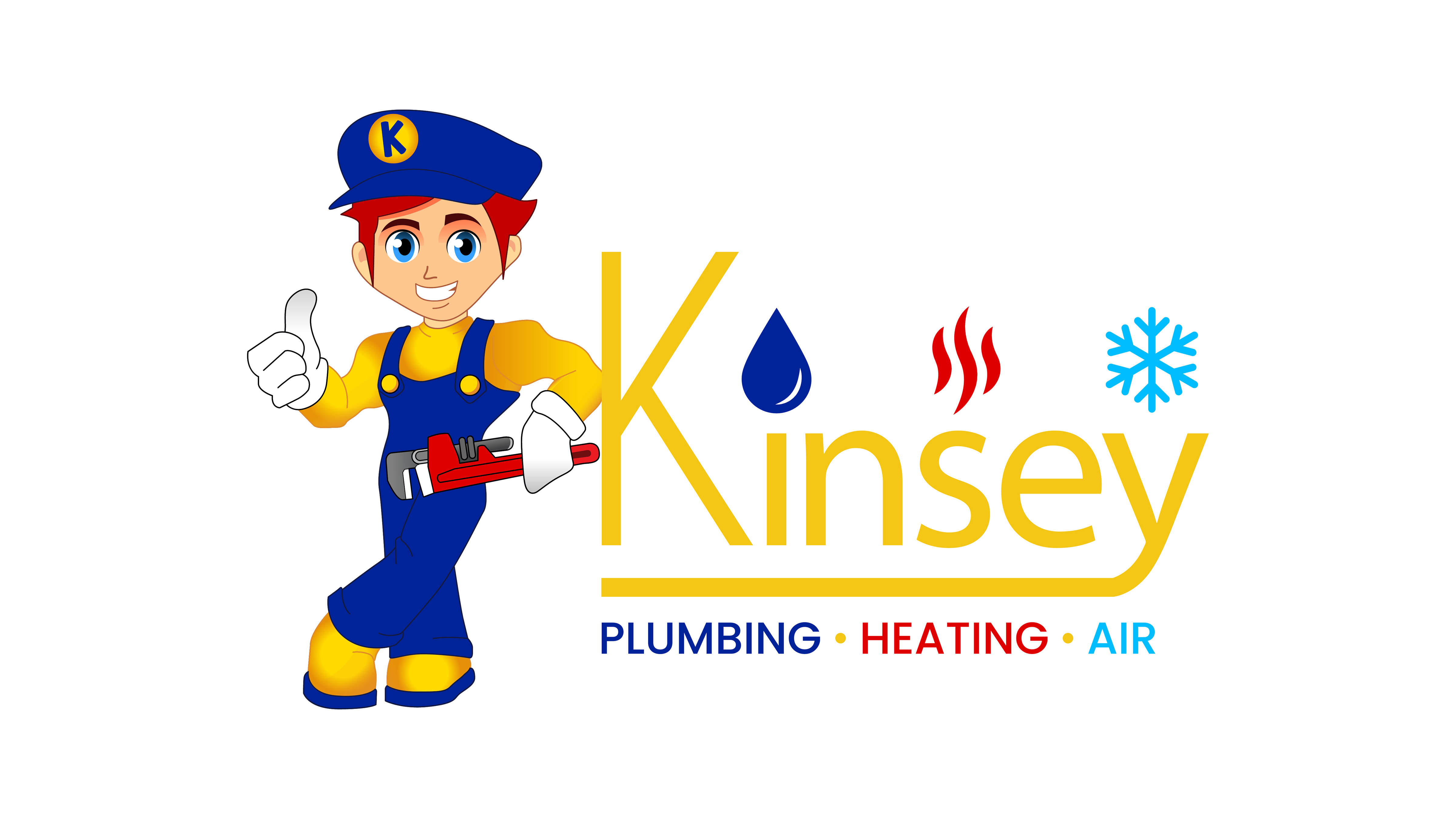 Kinsey Plumbing Heating and Air Logo