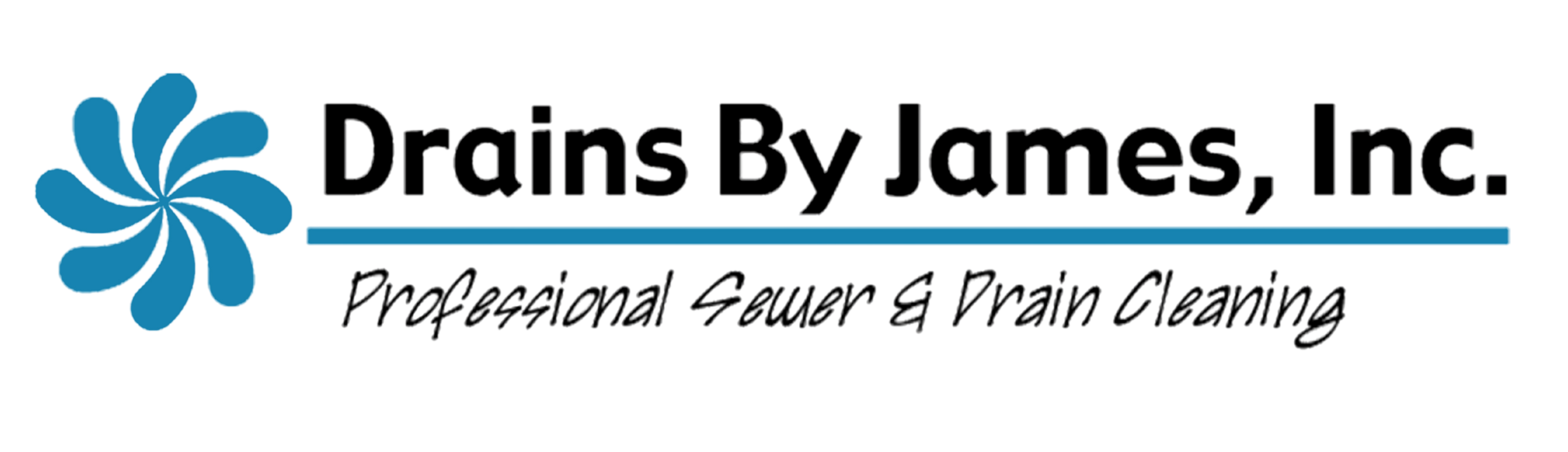 Drains By James Inc. Logo