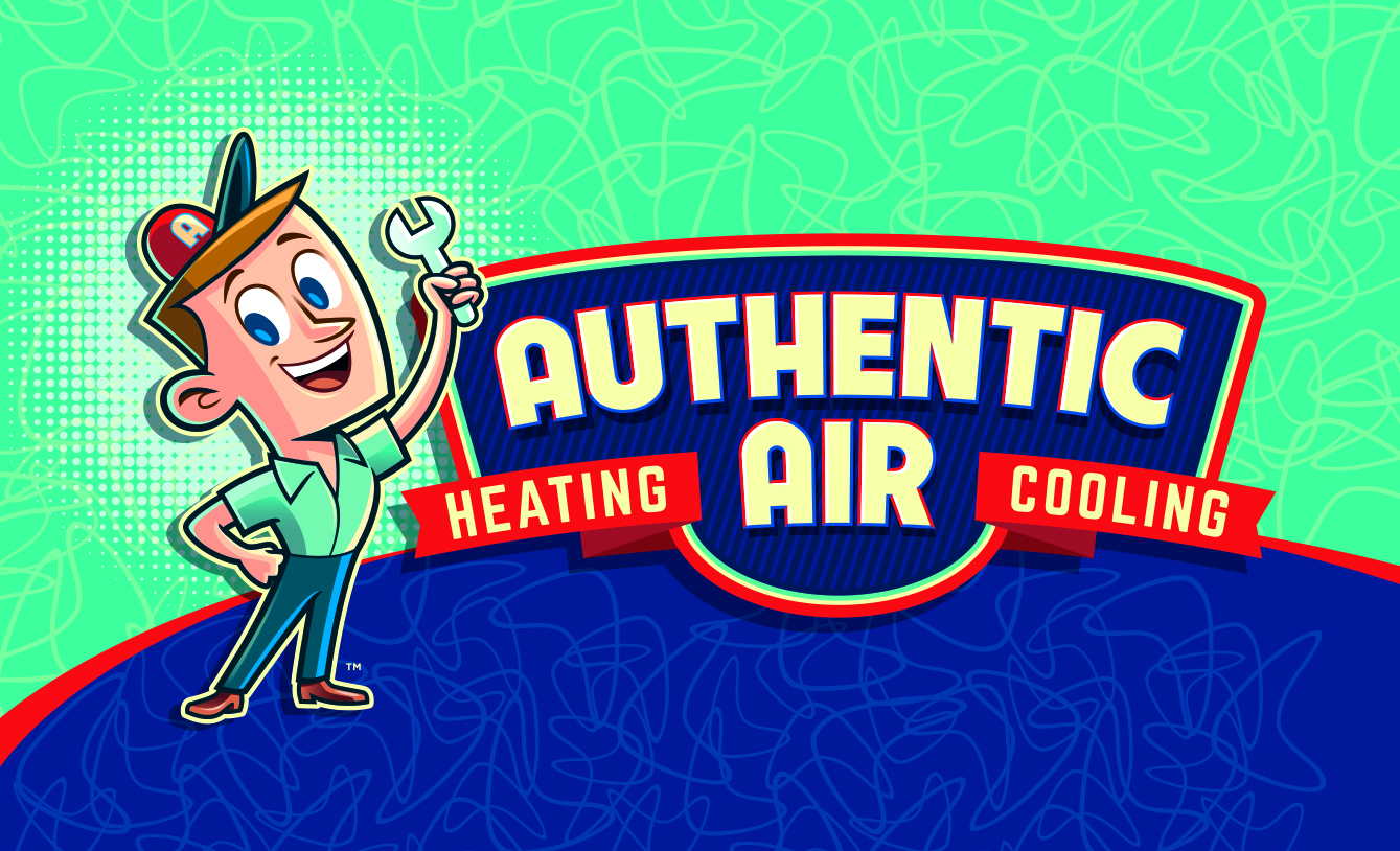 Authentic Air Heating & Cooling Logo
